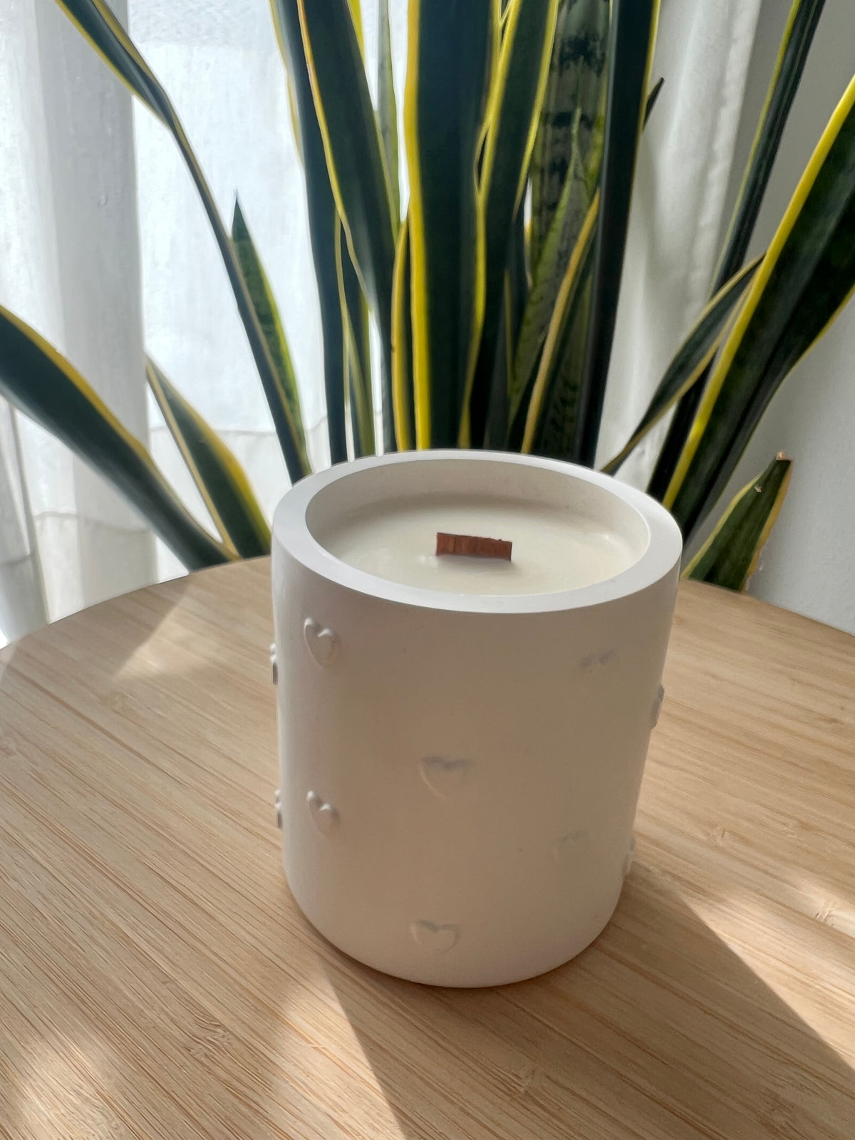 Vela artesanal Bambú y Flor de Cerezo – Cera de soja
