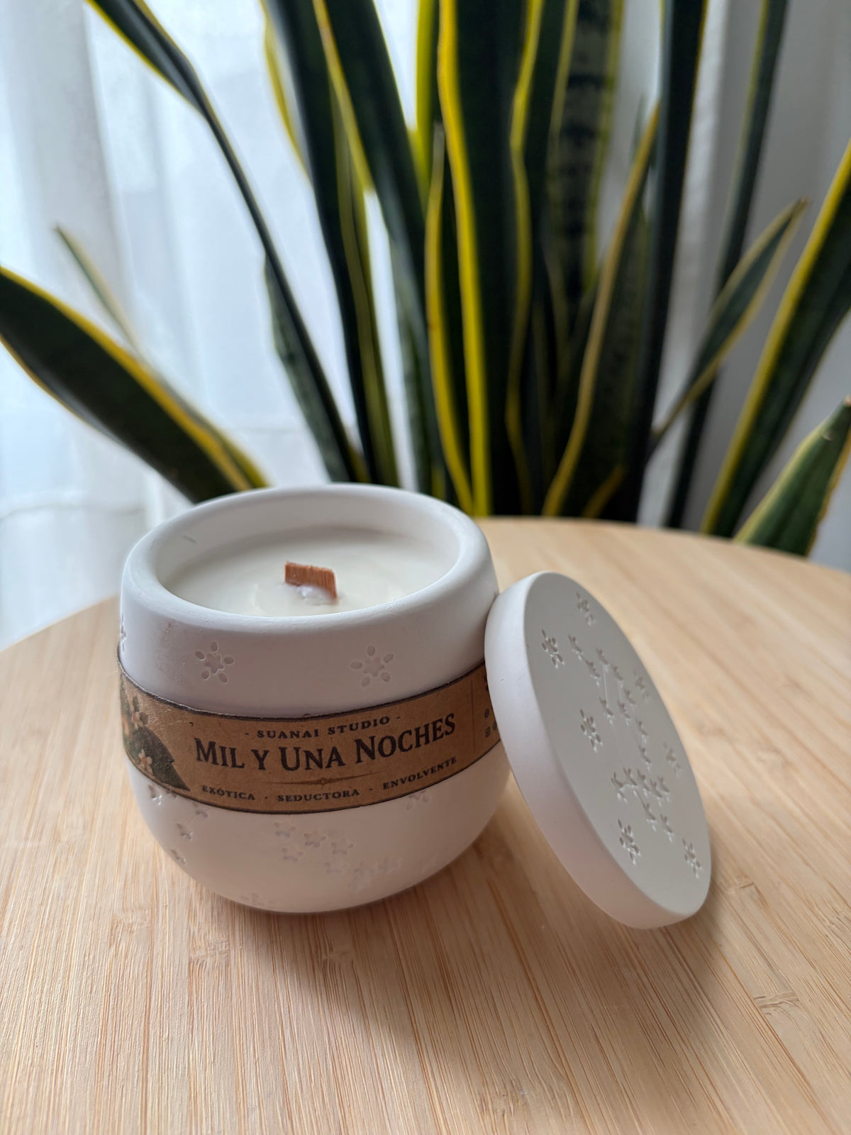 Vela Mil y Una Noches- 125 gr de Cera de Soja