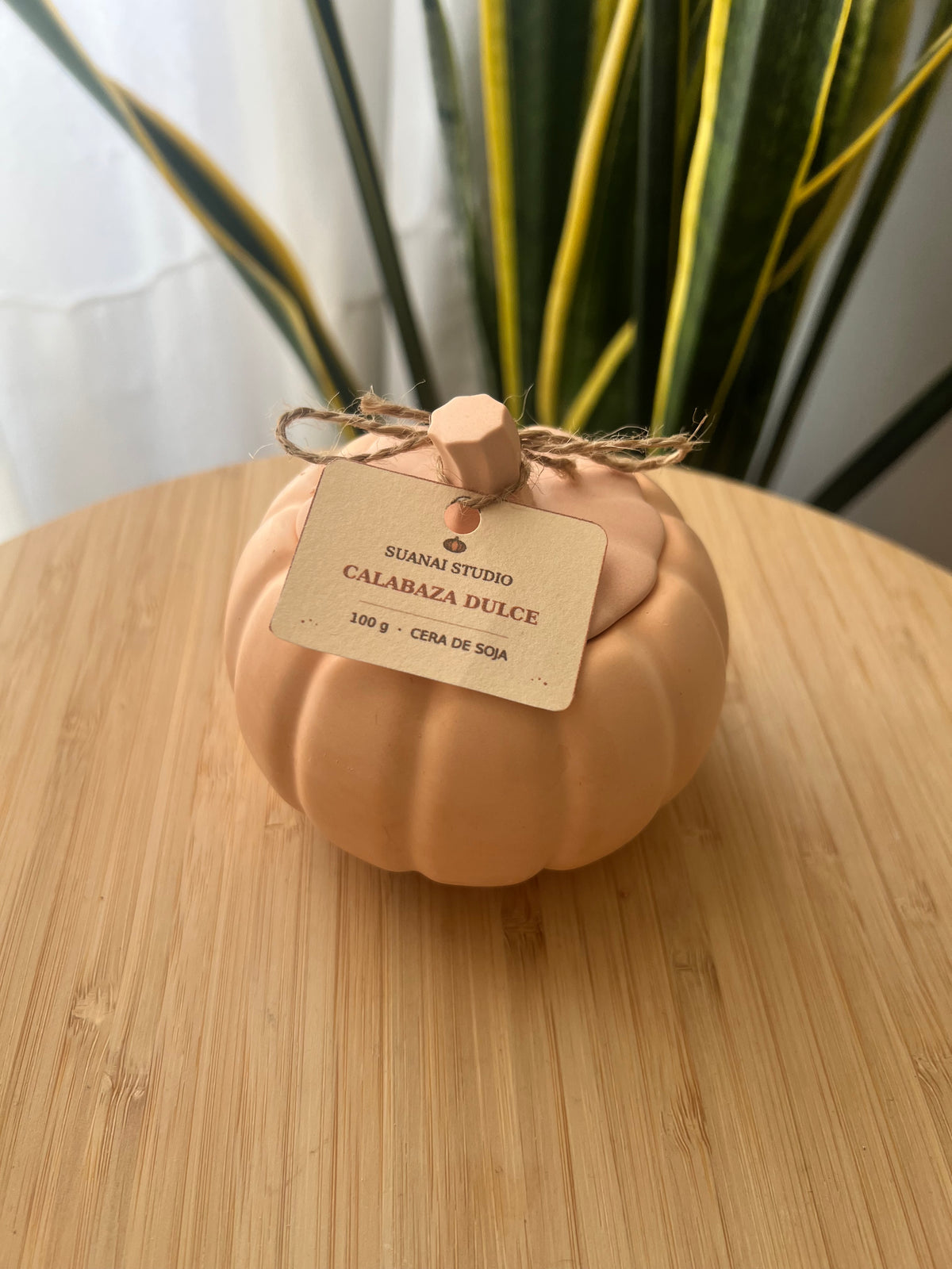 Vela de soja en forma de calabaza – Calabaza dulce