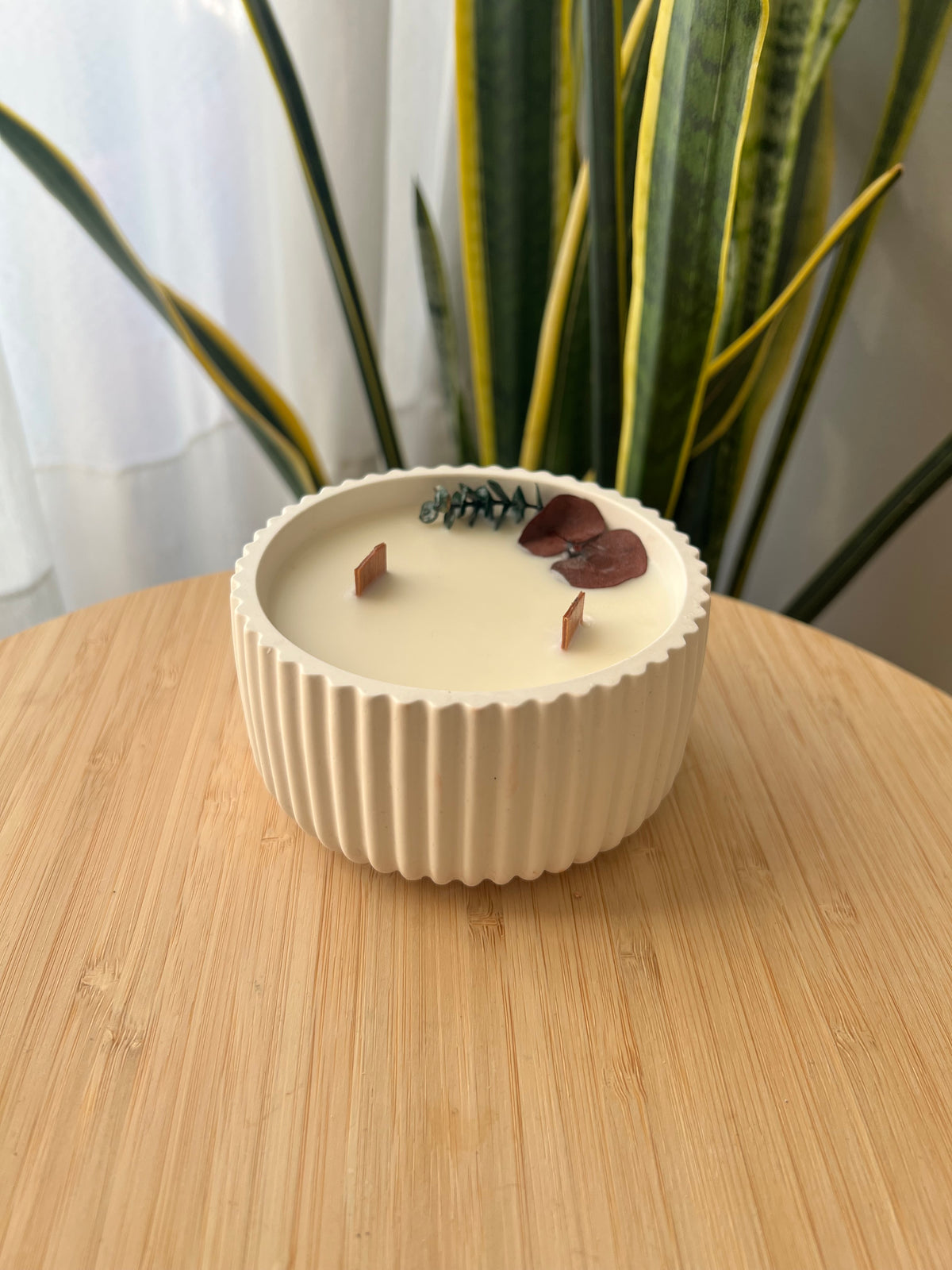 Vela Eucalipto – 220 g de cera de soja