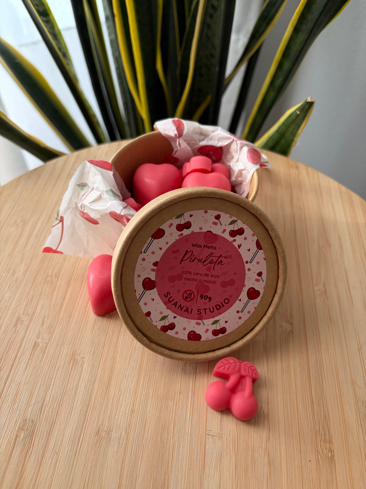 Wax melts aromáticos de cera de soja – Piruleta