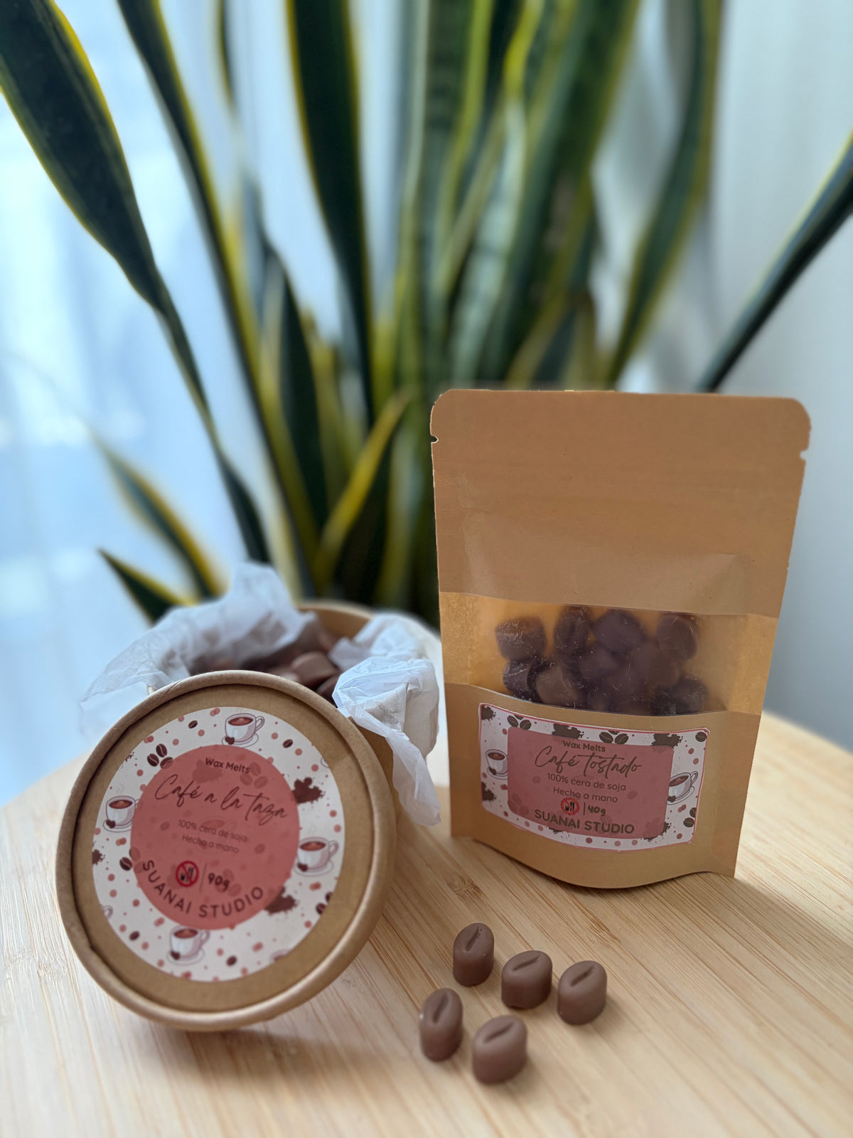Wax melts aromáticos de cera de soja – Café tostado