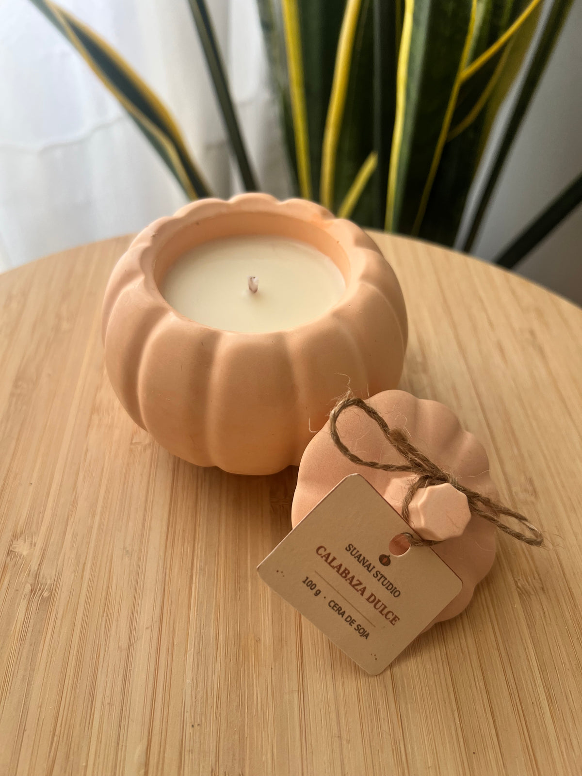 Vela de soja en forma de calabaza – Calabaza dulce