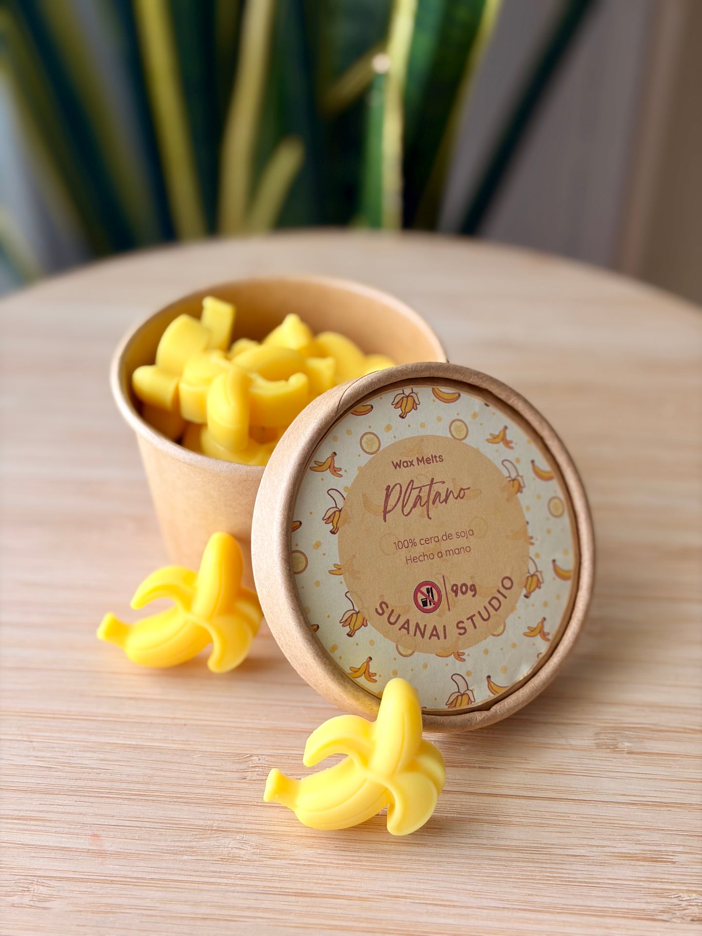 Wax Melts Plátano - Cera de Soja