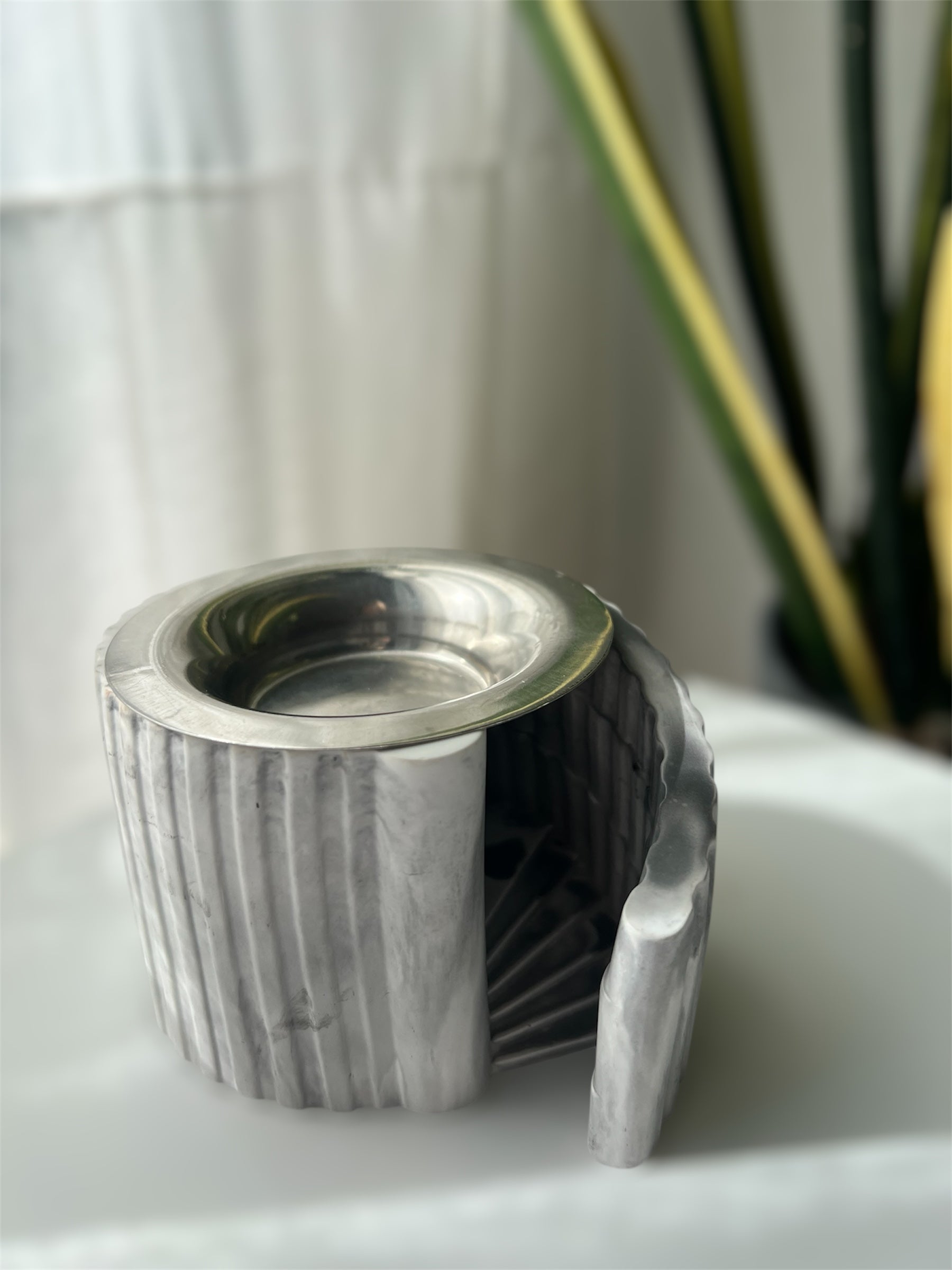 Quemador de wax melts de alabastro – Modelo Escalera