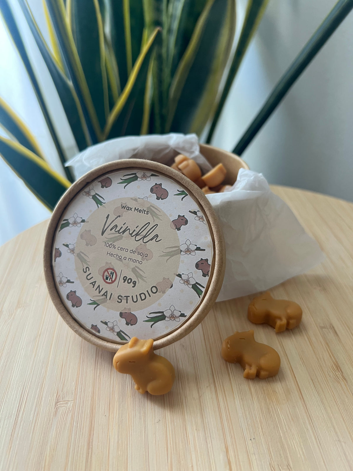 Wax Melts de Soja - Capibara Aroma Vainilla