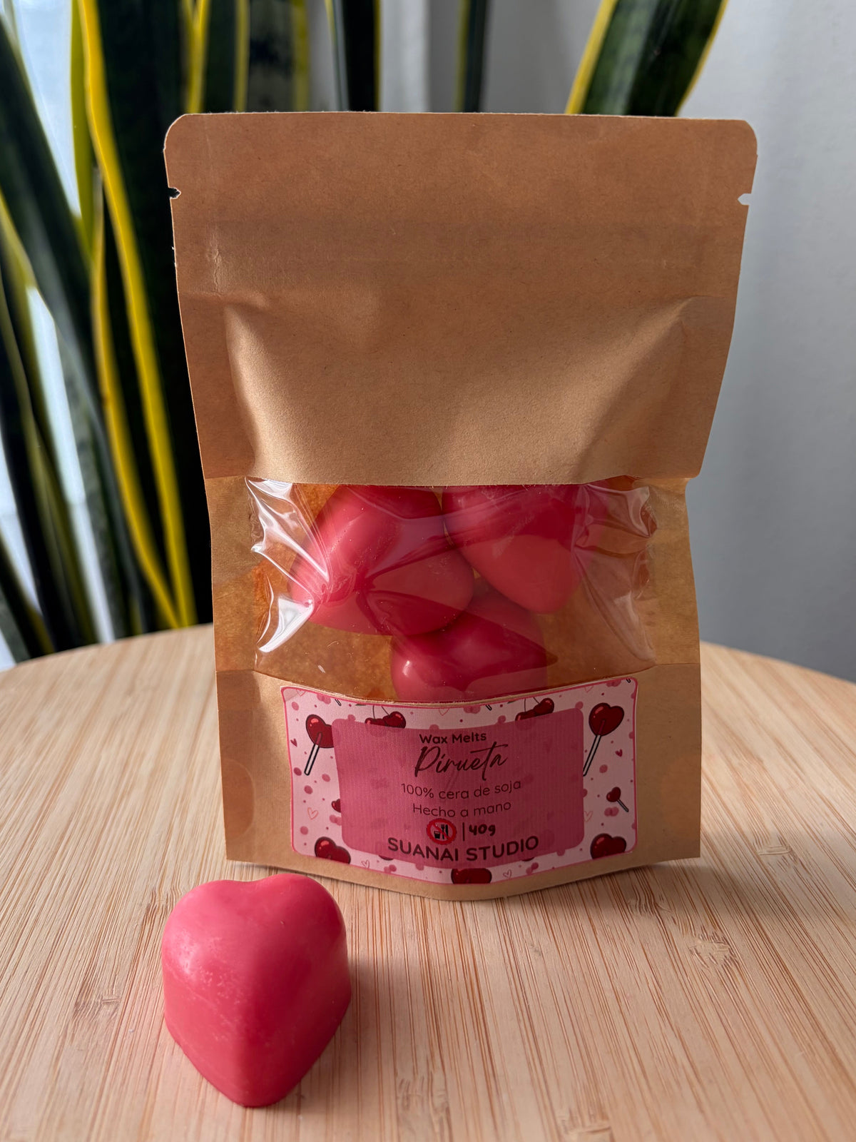 Wax melts aromáticos de cera de soja – Piruleta