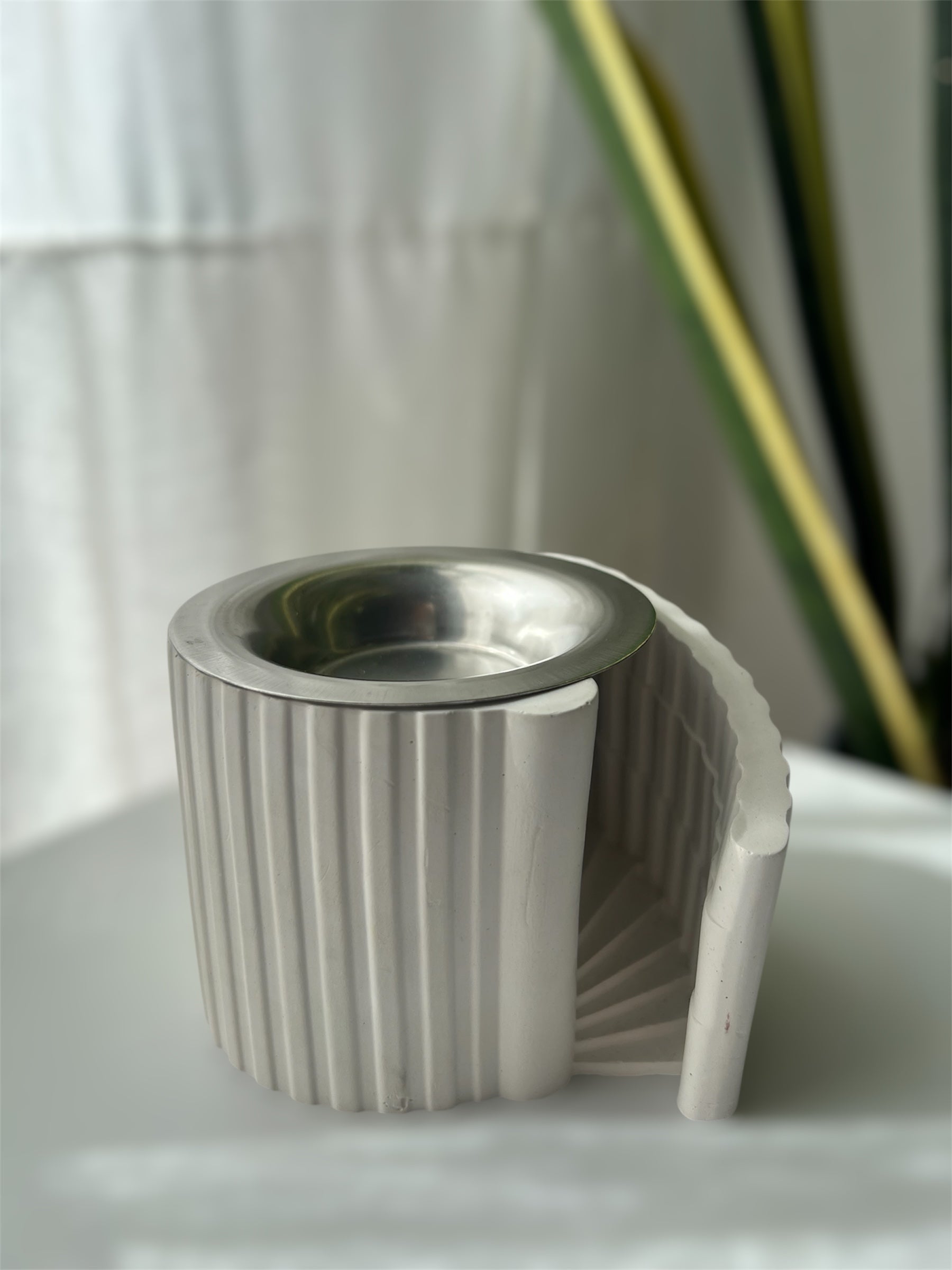 Quemador de wax melts de alabastro – Modelo Escalera