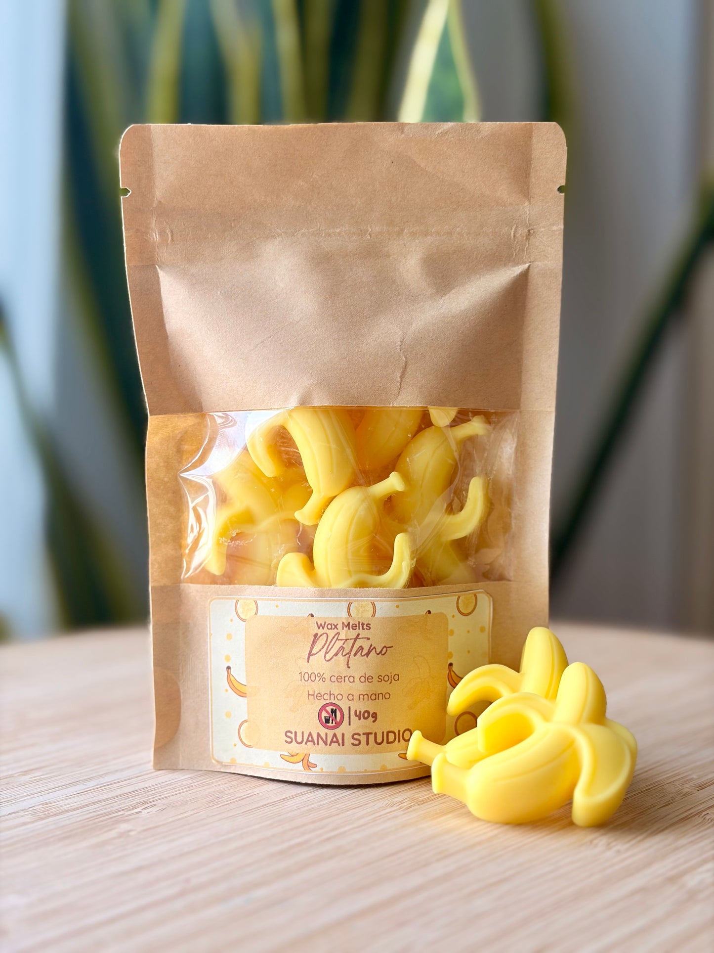 Wax Melts Plátano - Cera de Soja