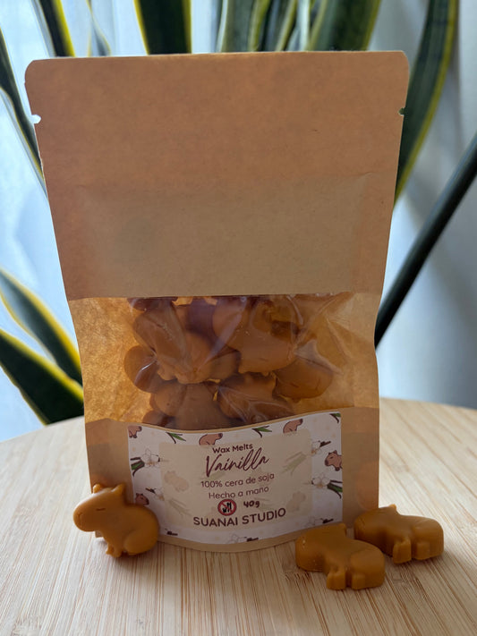 Wax Melts de Soja - Capibara Aroma Vainilla