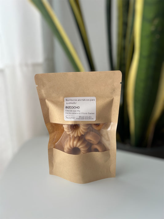 Wax Melts de Soja- Aroma Bizcocho