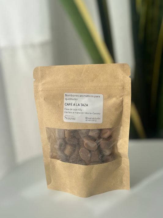 Wax melts aromáticos de cera de soja – Café a la taza