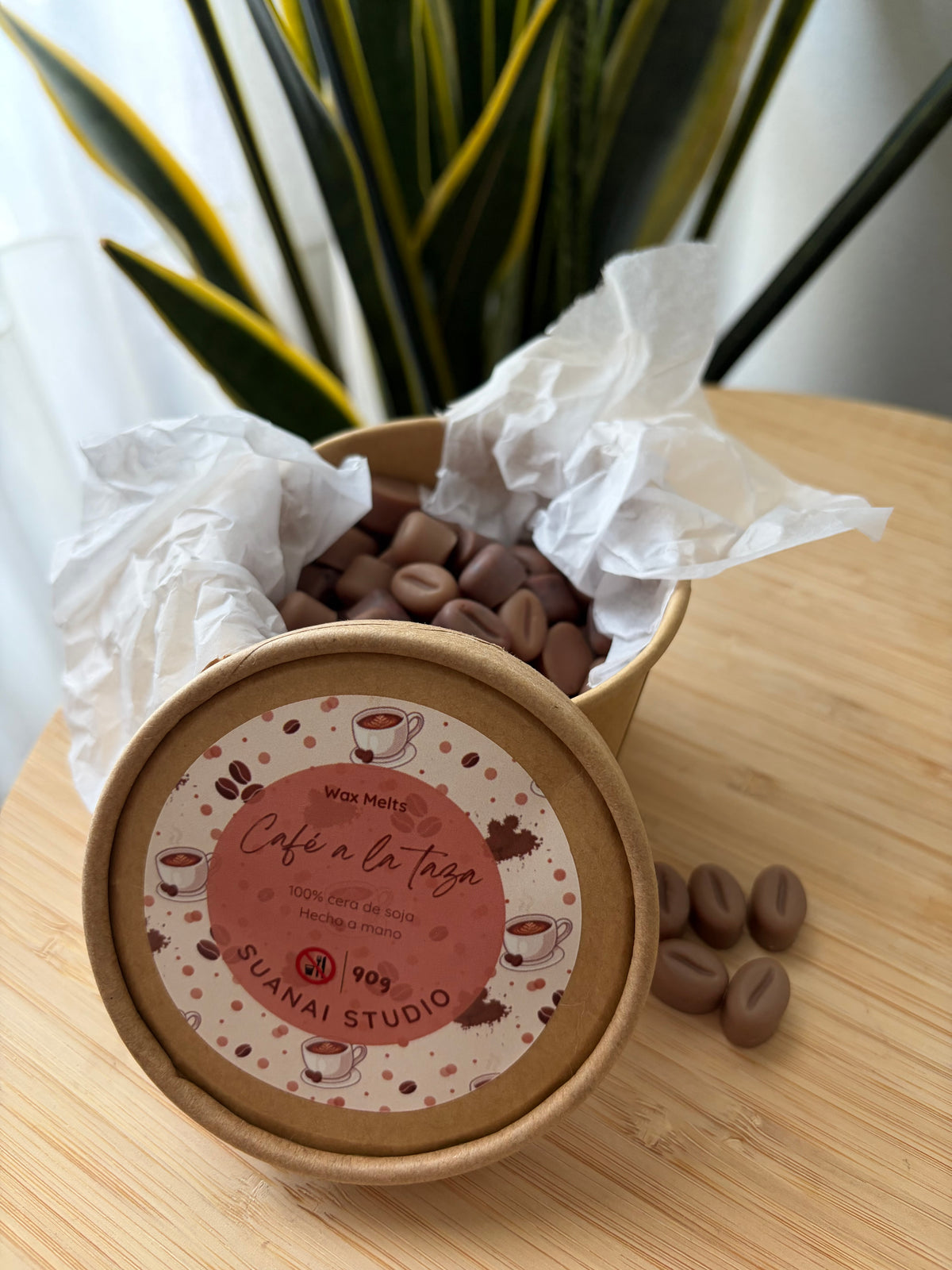 Wax melts aromáticos de cera de soja – Café tostado