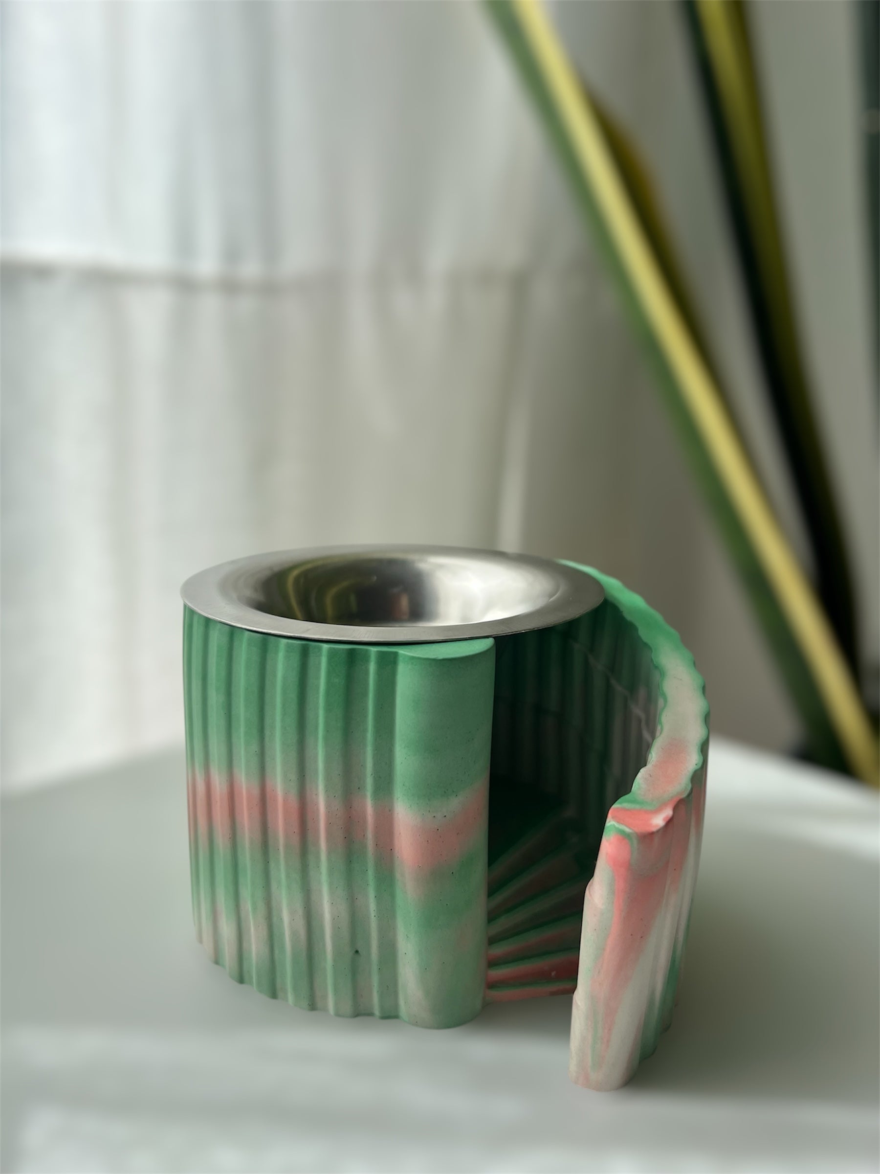 Quemador de wax melts de alabastro – Modelo Escalera