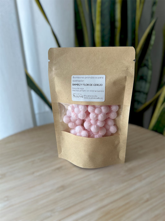 Wax melts-Bambú y flor de cerezo