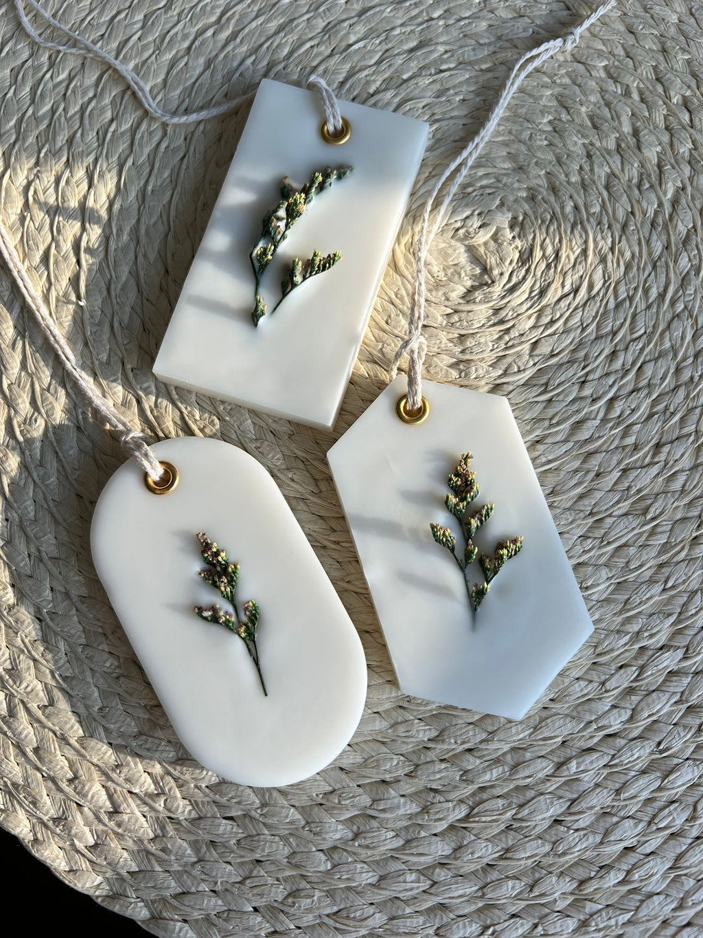 Ambientador de Armario de Cera de Soja – Colgable, Vegano y Artesanal