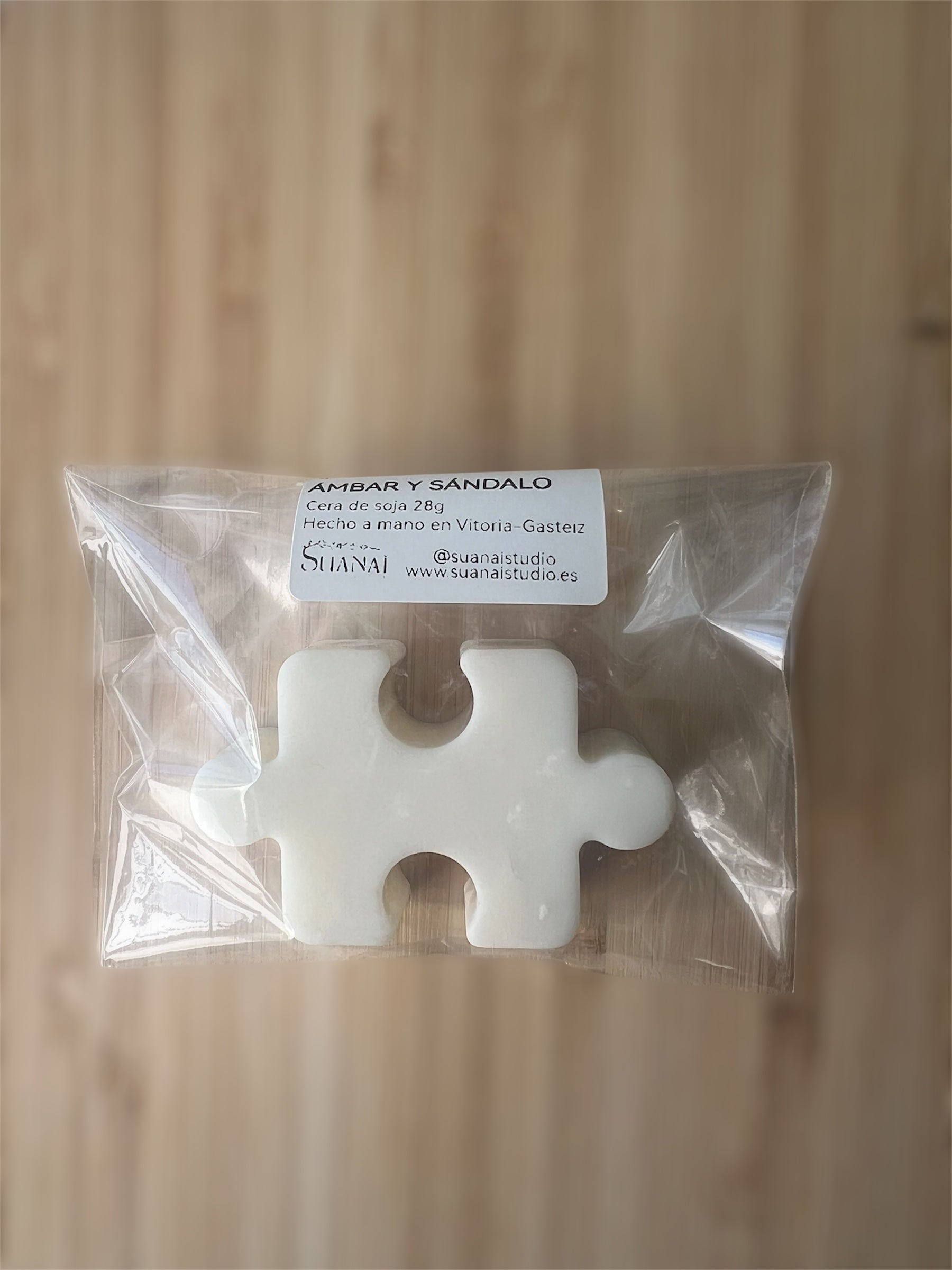 Wax Melt- Ámbar y Sándalo