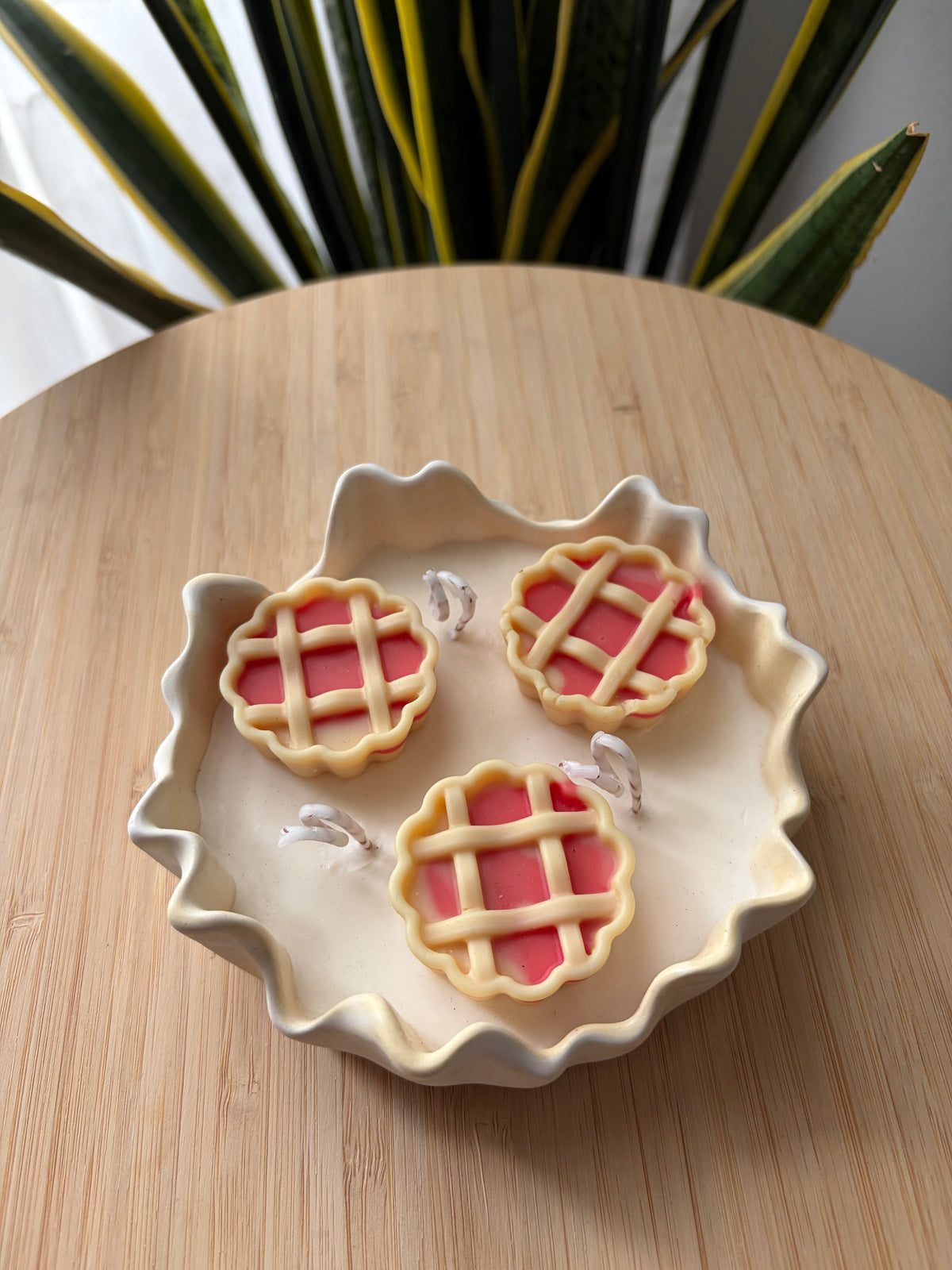 Vela tartaleta de manzana