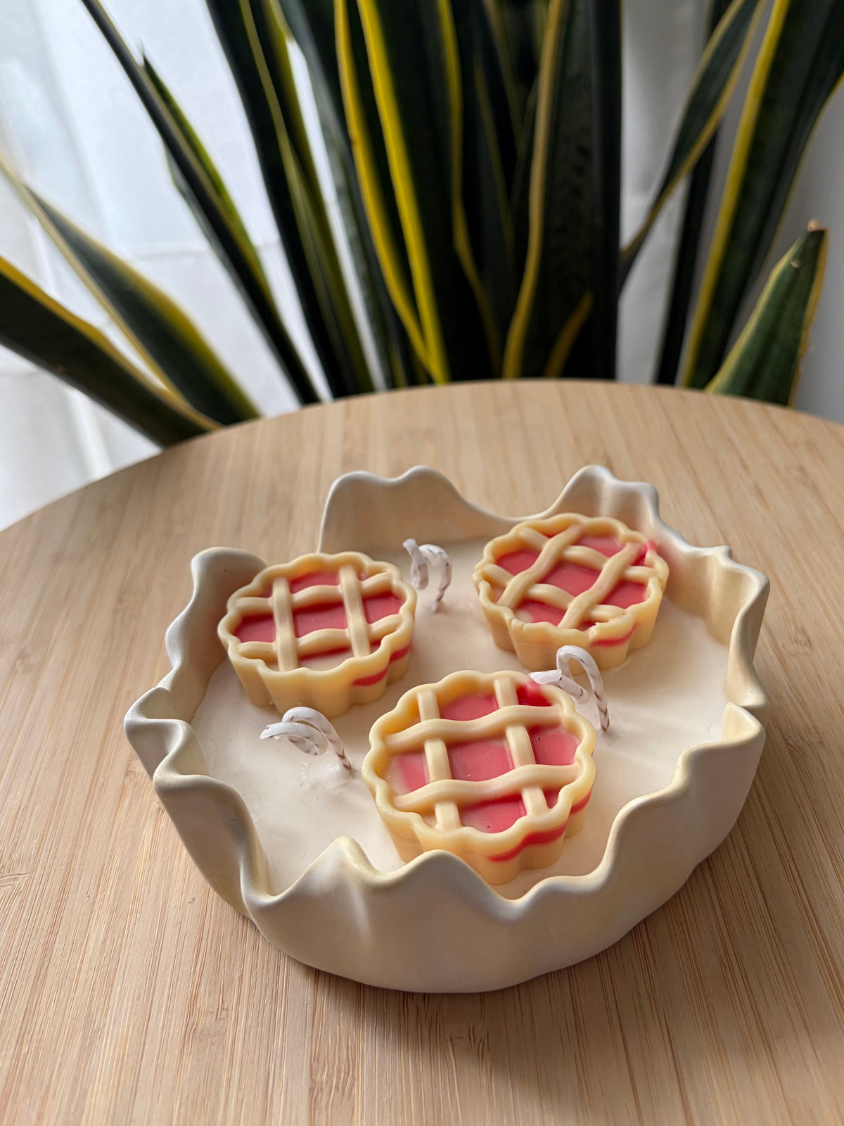 Vela tartaleta de manzana