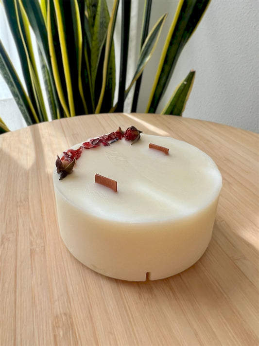 Recarga de vela Grosella negra y Rosas 220g