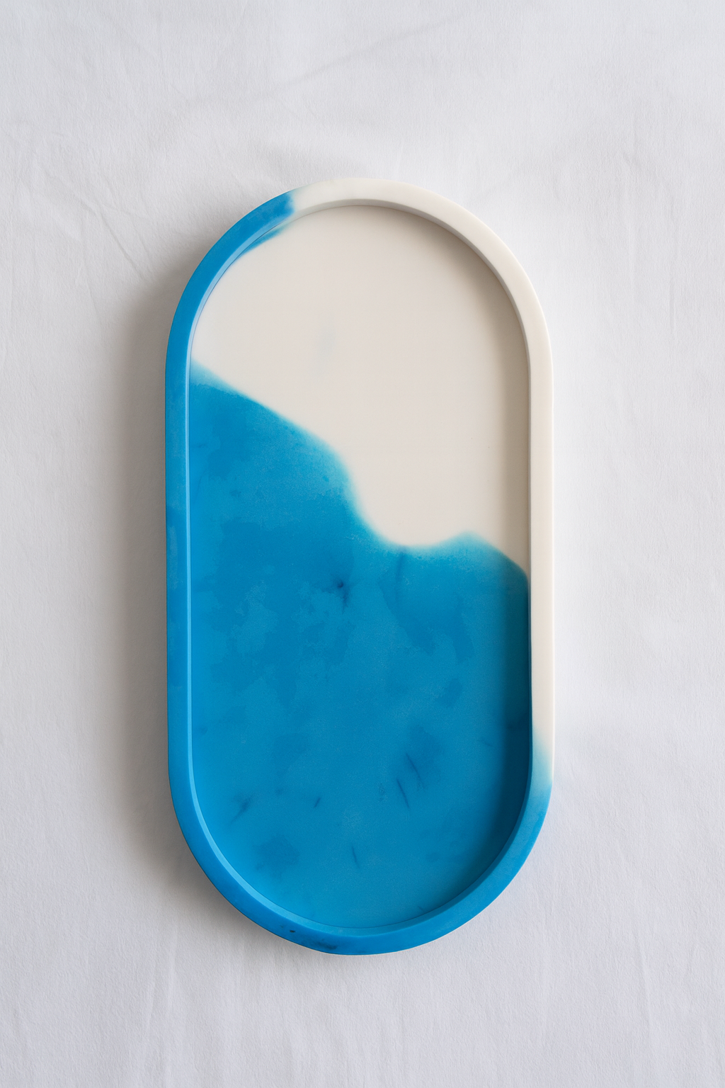 Bandeja artesanal de Alabastro - Alargada