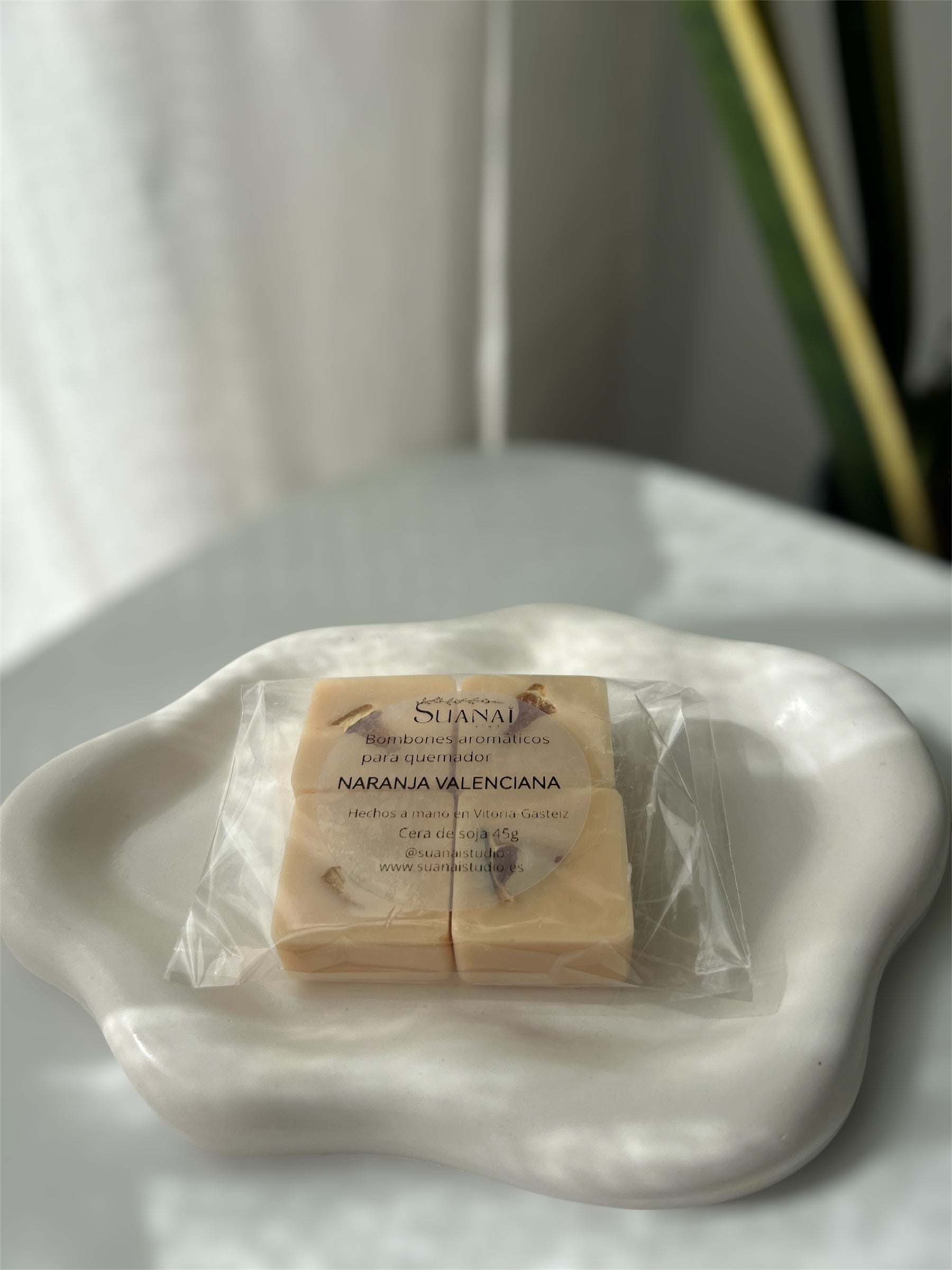 Wax Melts aromáticos de cera de soja- Naranja Valenciana
