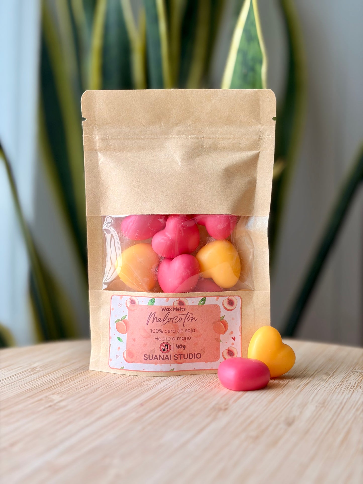 Wax melts de Melocotón – Cera de soja