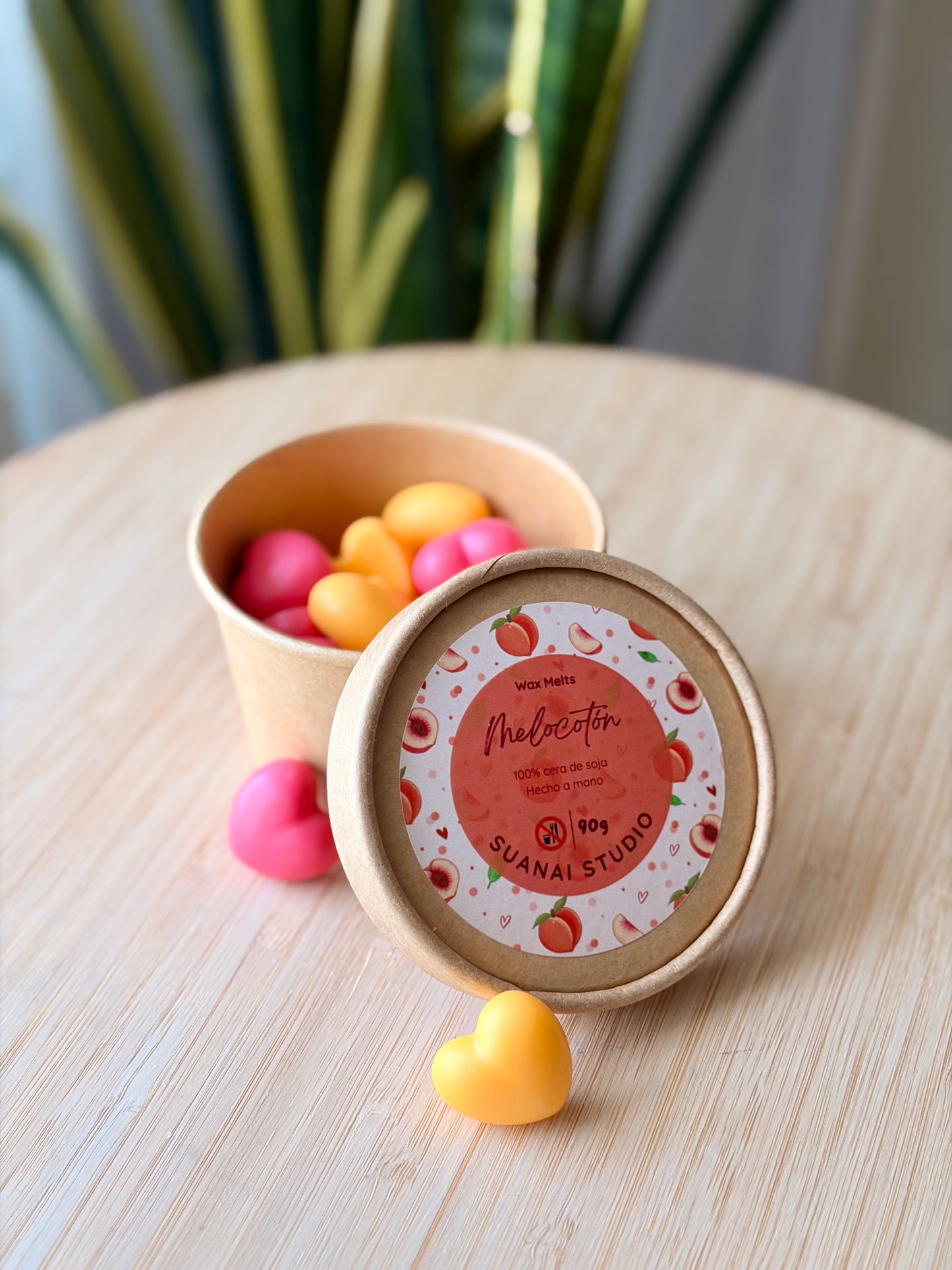 Wax melts de Melocotón – Cera de soja