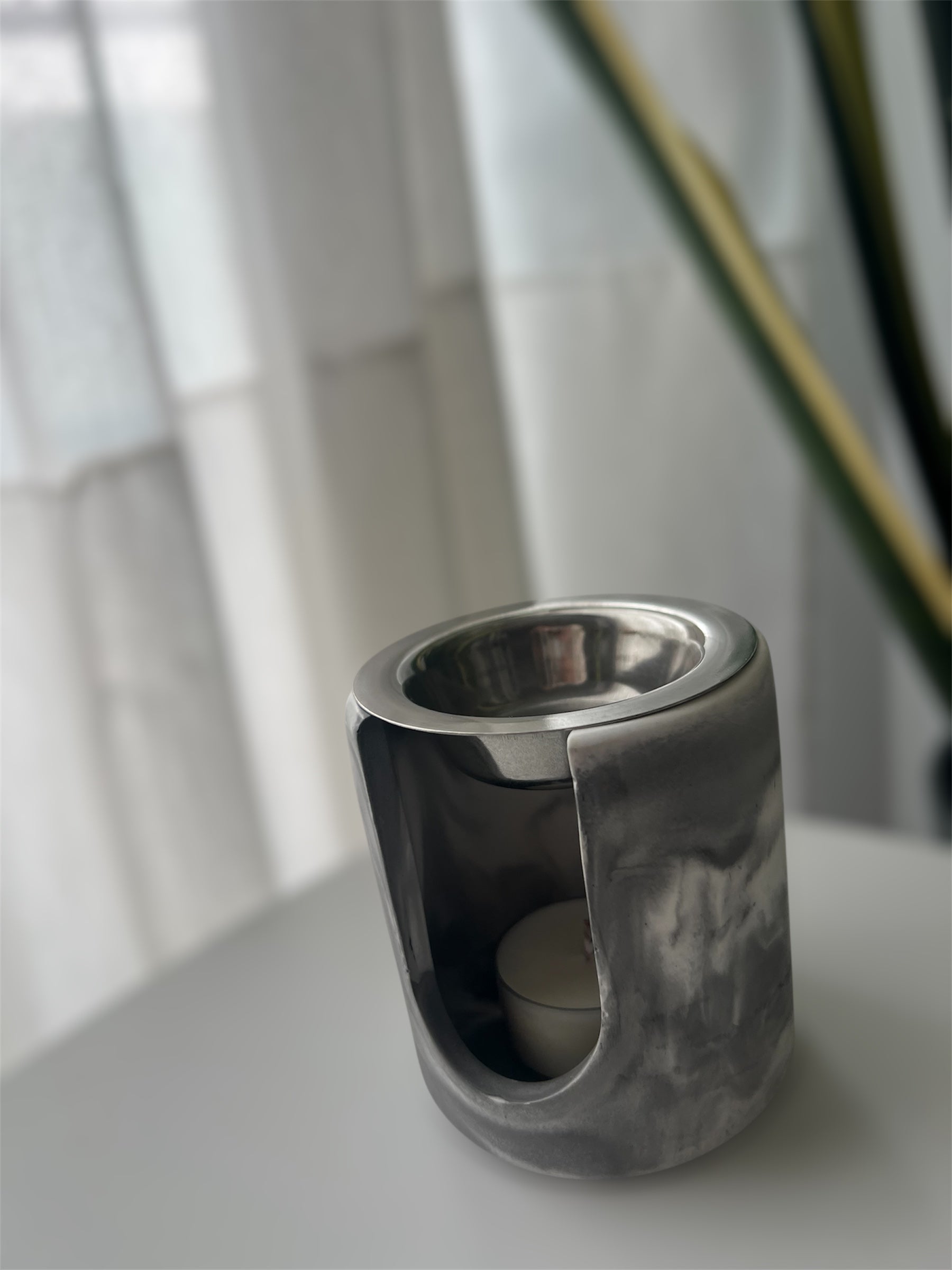 Quemador de wax melts – Modelo Circular