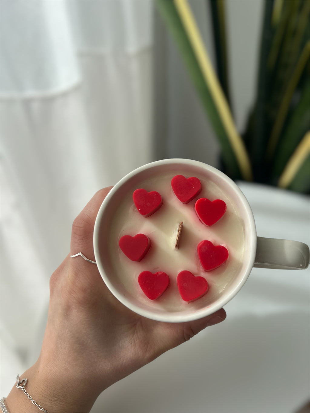 Vela Taza Piruleta – Cera de Soja y Mecha de Madera