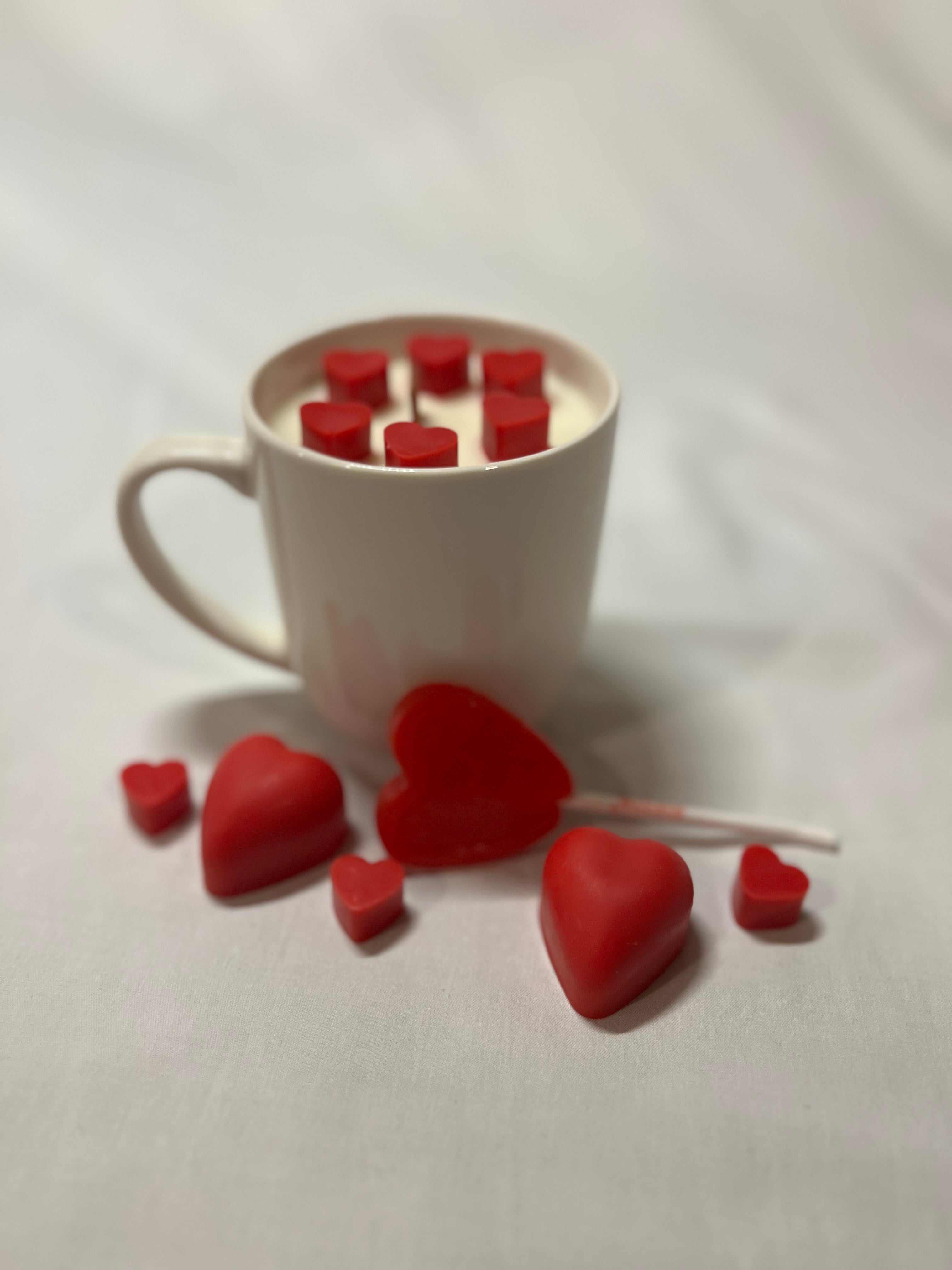 Vela Taza Piruleta – Cera de Soja y Mecha de Madera