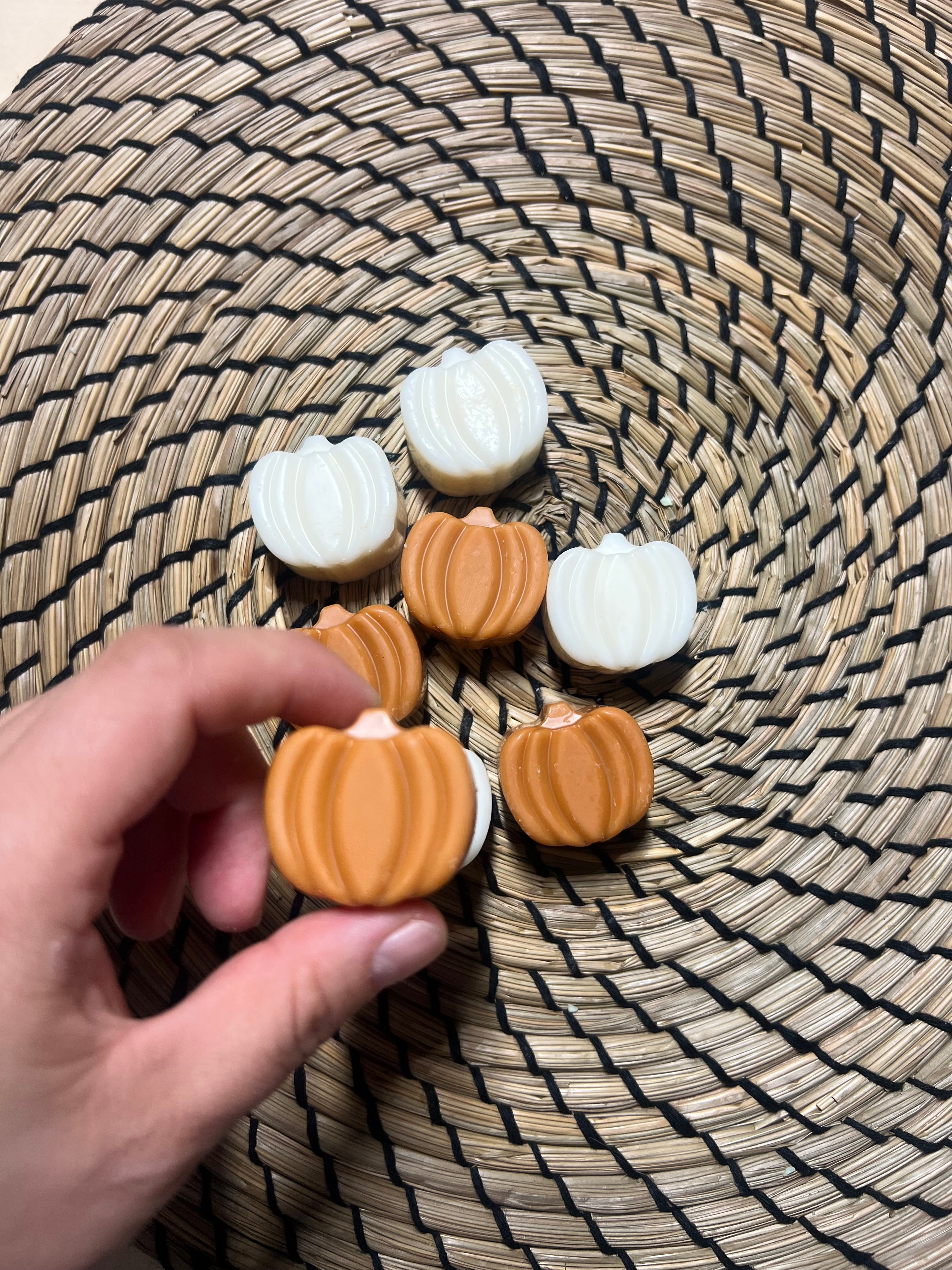 Wax melts aromáticos de cera de soja – Pastel de Calabaza