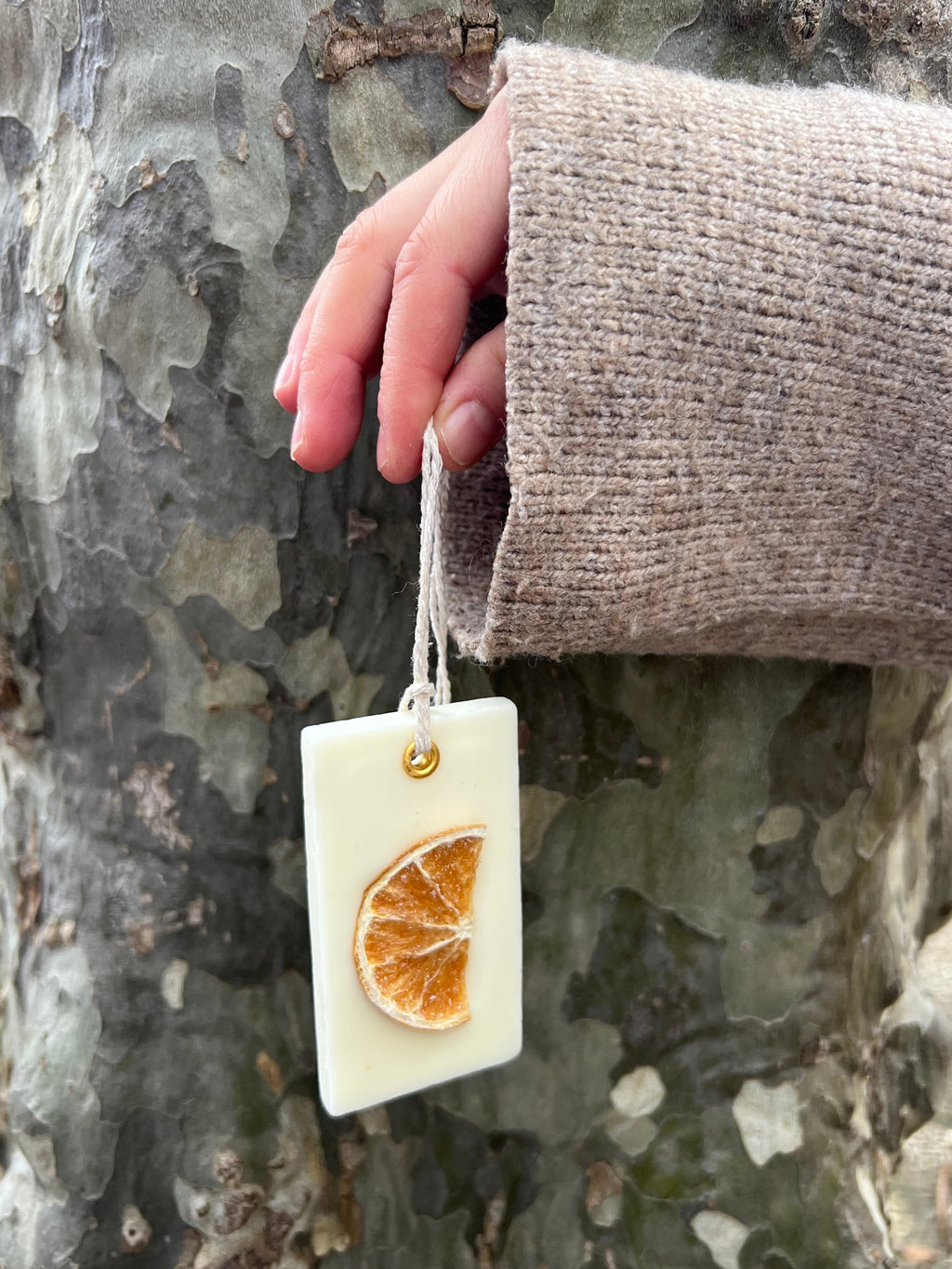 Ambientador de Armario Naranja Valenciana – Cera de Soja Natural