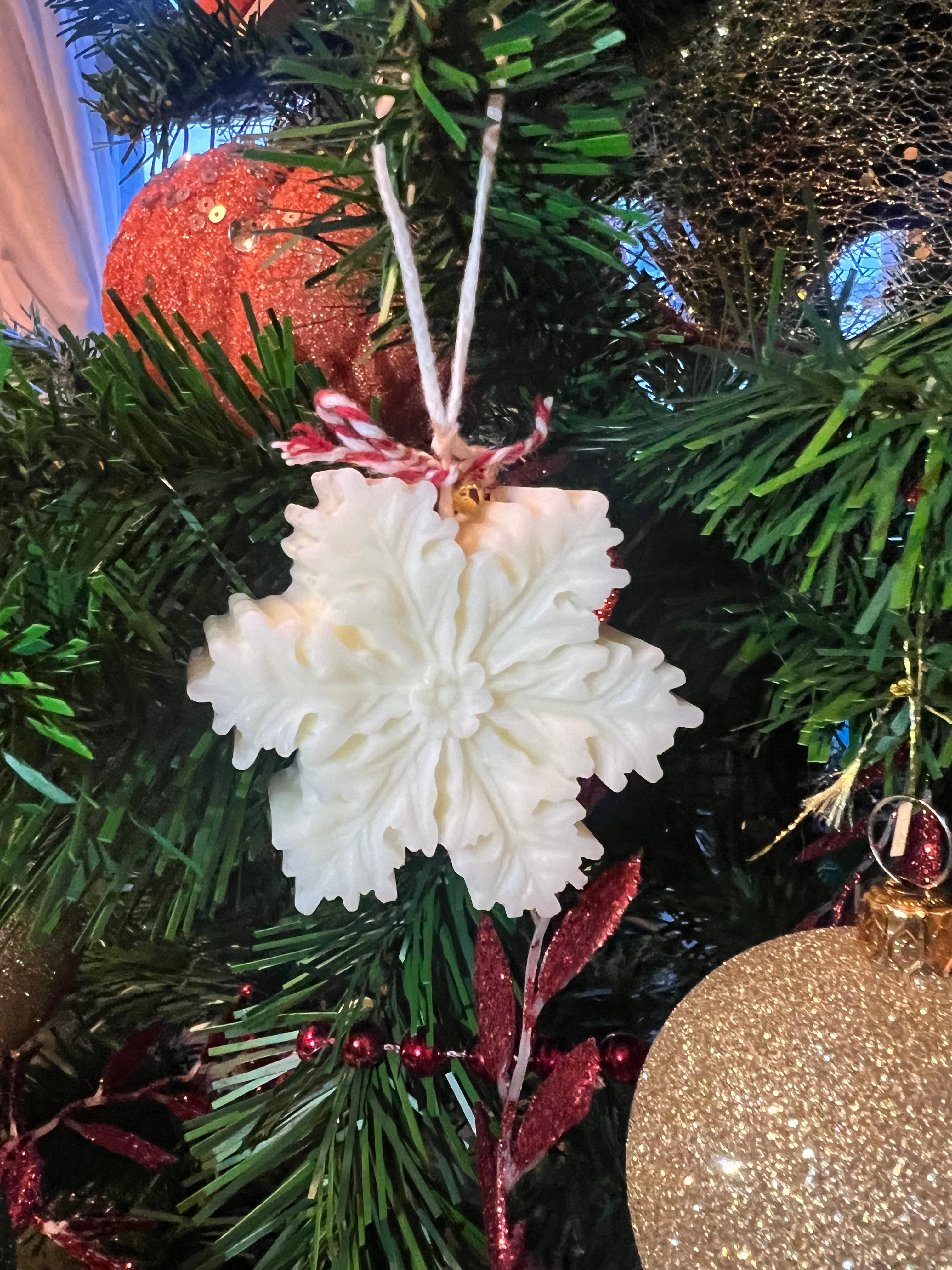 Copo de Nieve – Figura Decorativa de Cera de Soja Aromática