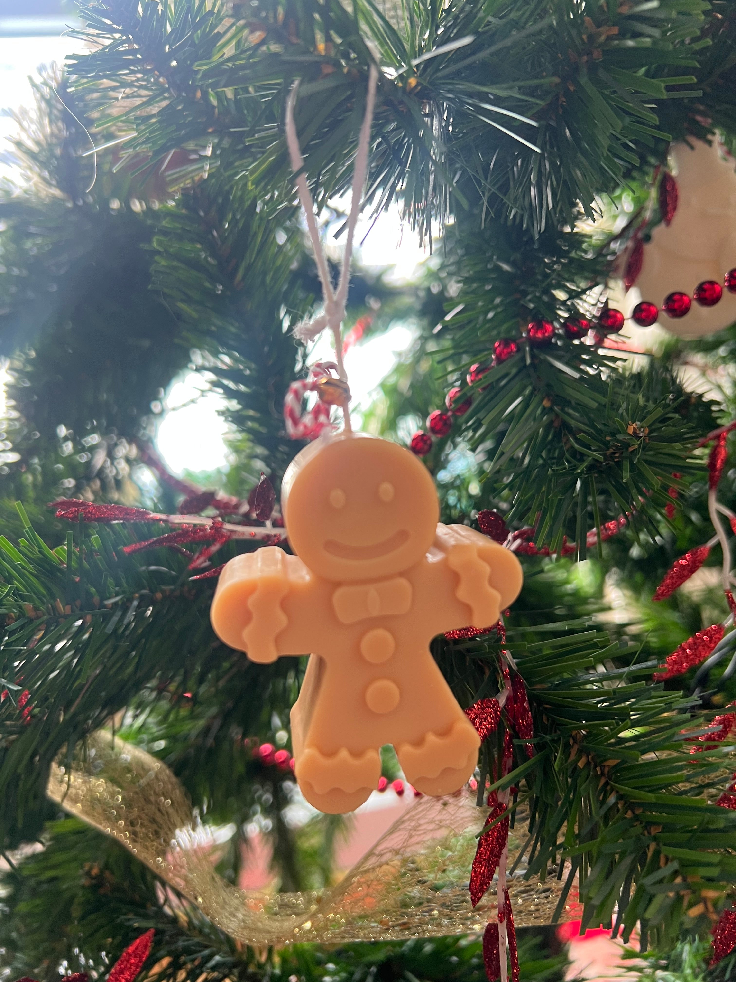 Galleta de Jengibre Chico - Figura Decorativa de Cera de Soja Aromática