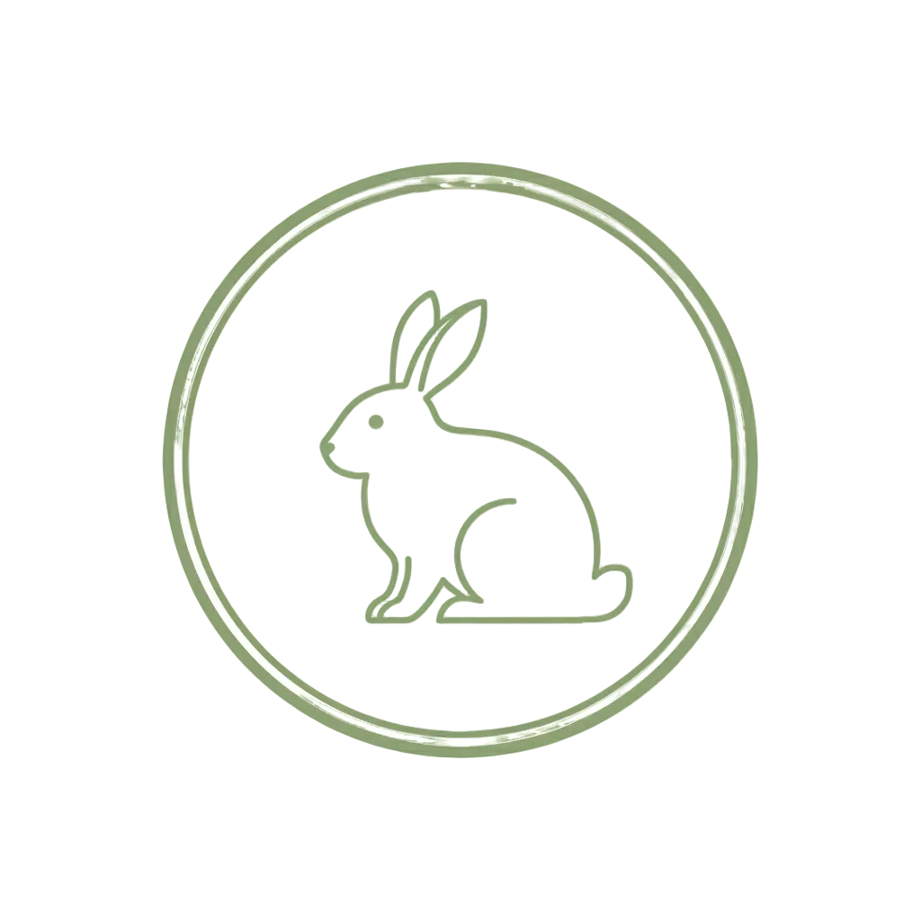 Icono Cruelty Free fondo blanco